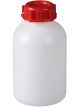 Sealable wide-necked bottle, HDPE, 250 ml, w/ cap