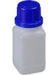 Narrow-necked reagent bottle, HDPE, 100 ml, w/ cap