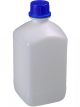 Narrow-necked reagent bottle, HDPE, 2500ml, w/ cap