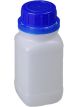 Wide-necked reagent bottle, HDPE, 100 ml, w/ cap