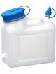 Wide-necked jerrycan, w/ thread, HDPE, 5 l, w/ cap