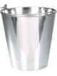 Bucket, stainless steel, AISI 304, capacity 10 l