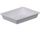 Laboratory tray, PP white, in. LxW 130x180mm, 1l
