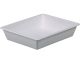 Laboratory tray, PP white, in. LxW 180x240mm, 3l