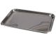 Tray stainless steel, AISI 304, 300x200x20 mm