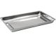 Bowl stainless steel, shallow form, 200x150x50 mm