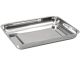 Bowl stainless steel, shallow form, 280x180x50 mm