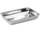 Bowl stainless steel, shallow form, 300x200x50 mm