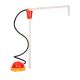 OTAL foot pump PP, tube Ø 22 mm, pump cap. 30l/min