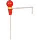 OTAL mini hand pump, PP, tube Ø 10 mm, 4 l/min