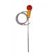 OTAL hand pump hose & stopcock, PP/PVC,tube Ø 12mm
