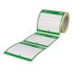 close-it maxi control seal, 150x150 mm, green