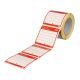 close-it food & pharma control seal, 95x95 mm, red