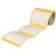close-it food & pharma maxi seal, 150x150mm,yellow
