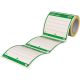 close-it food & pharma maxi seal, 150x150mm, green