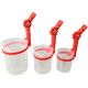 Scoop angular beaker, PP, 1000 ml, TeleScoop