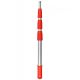 Telescopic rod, infinitely adj. 70-180 cm, 4 rods