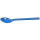 Food spoons, blue, PS, sterile, 2,5 ml