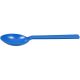 Food spoons, blue, PS, sterile 10 ml