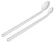 Sampling spoon, long handle, 5ml, PS, white
