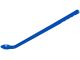 Food spoons, long handle, 5ml, PS blue, sterile