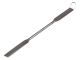 Chattaway double spatula square/round bent, 125 mm