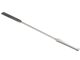Powder spatula square/half-shell, AISI 304, 210 mm