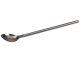 Chemical spoon, round handle, AISI304, 150 mm, 2ml