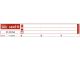 Seal-it security seal, red, LxW 178x30 mm