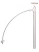 PTFE barrel pump Ultrapure w/ d. hose/stopc., 40cm