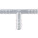 T-connector, PP, for Ø 7-9 mm, cylindrical nozzles
