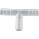 T-connector, PP, f. Ø 11-13mm, cylindrical nozzles