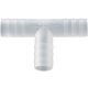 T-connector, PP, f. Ø 13-15mm, cylindrical nozzles