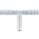 T-connector, PVDF, f. Ø 5-7mm, cylindrical