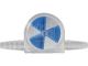 Flow indicator LiquiMobil, SAN, blue