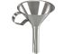 Funnel, stainless steel, AISI 304, outer-Ø 80 mm