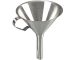 Funnel, stainless steel, AISI 304, outer-Ø 100 mm
