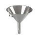 Funnel, stainless steel, AISI 304, outer-Ø 200 mm