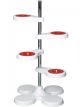 Funnel stand for four funnels, for Ø 40-180 mm