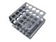 Test tube holder Z-shaped, AISI 304, 85x85 mm
