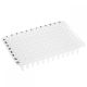 96 Well PCR Plate, No Skirt, Clear, 0.2mL, 10/Bag