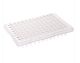 96 Well PCR Plate, Raised Half Skirt, Clear, 0.2mL, Non-sterile, 10/bag, CS50