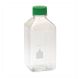 1000mL Media Bottle, Square, PET, Individually Wrapped, Sterile