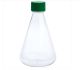 1000mL Erlenmeyer Flask, Solid Cap, Plain Bottom, PETG, Sterile, CS6