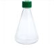 1000mL Erlenmeyer Flask, Vent Cap, Plain Bottom, PETG, Sterile, CS6