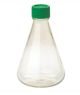 1000mL Erlenmeyer Flask, Vent Cap, Plain Bottom, PC, Sterile