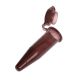 1.5mL Micro Centrifuge Tube, Amber, Non-sterile, 500/bag, CS500