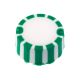 CAP ONLY, Screw Top Micro Tube Cap, Grip Cap With Integrated O-Ring, Green, Non-sterile, CS1000