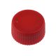 CAP ONLY, Screw Top Micro Tube Cap, O-Ring, Opaque, Red, Non-sterile, CS1000