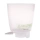CAP ONLY, Screw Top Micro Tube Cap, O-Ring, Translucent, Green, Non-sterile, CS1000
